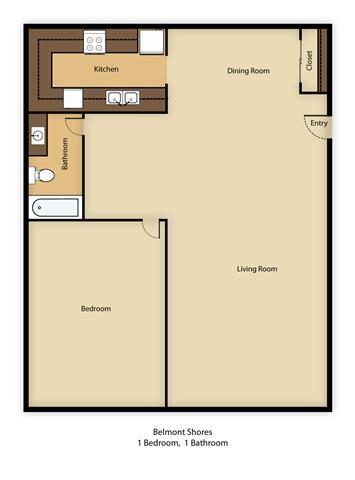 Floorplan - Ocean Elements at Belmont Shore Apartments