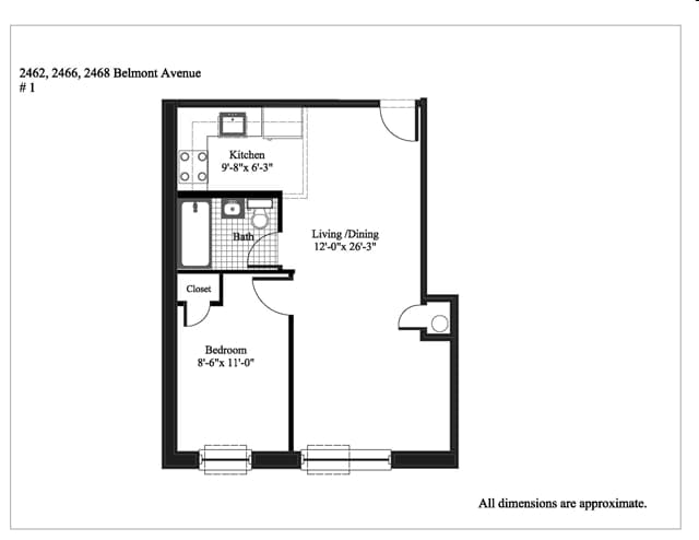 1BR/1BA - Little Italy/Fordham University Gardens