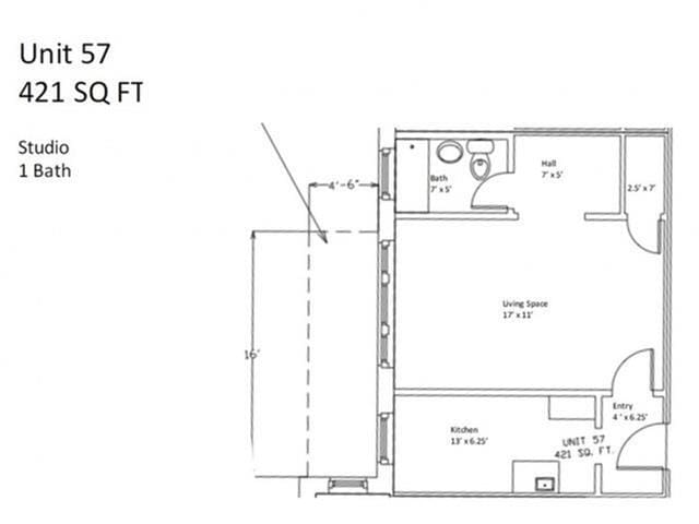 Floorplan - 50 Broadway Apartment Homes