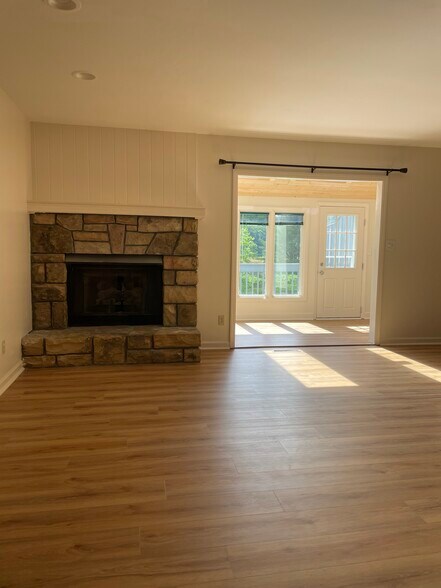 Living Room to Sunroom - 7978 Hickory Nut Gap Rd