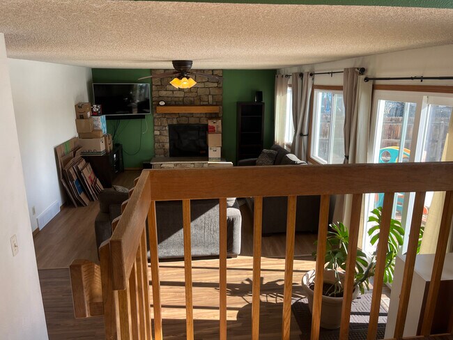Railing around dining area - 2619 15th Ave