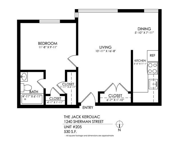 Floorplan - The Jack Kerouac