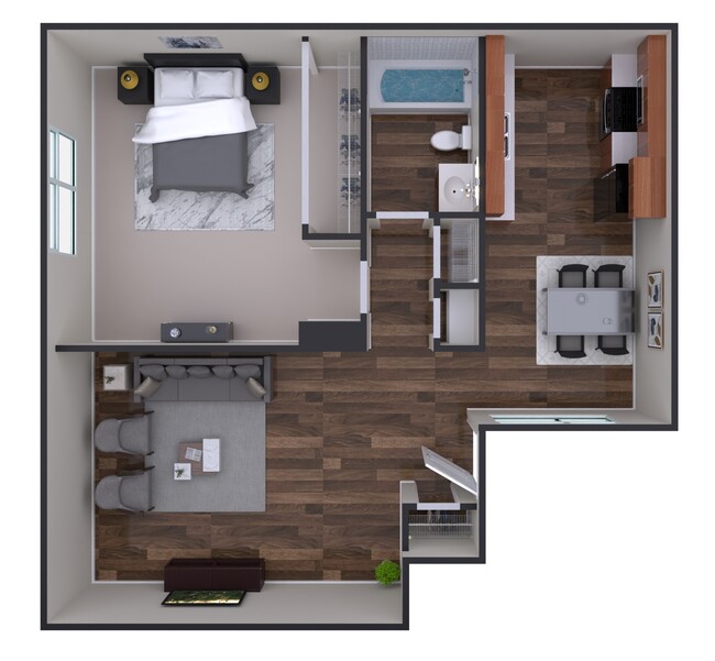 Floorplan - Vacaville Park Apartments