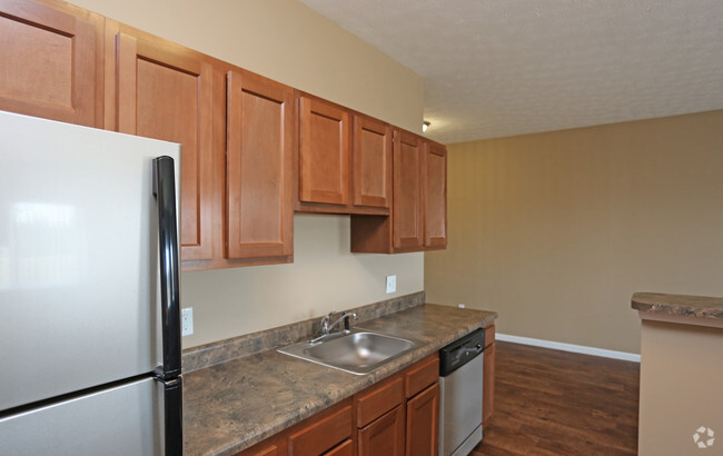 Two Bedroom Two Bath Kitchen - Country Club Estates