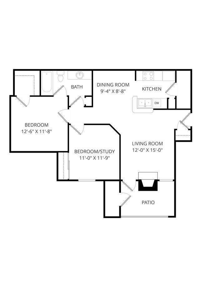 Floorplan - Stoneleigh on May Apartment Homes