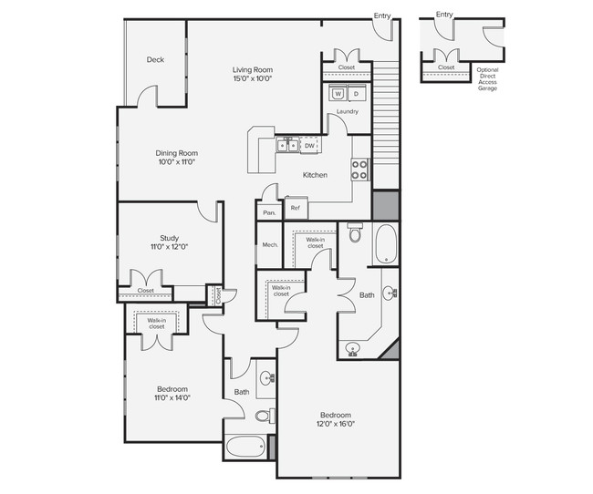 Floorplan - Avalon Bear Hill