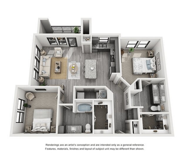 Floorplan - The Flats at Shadowglen