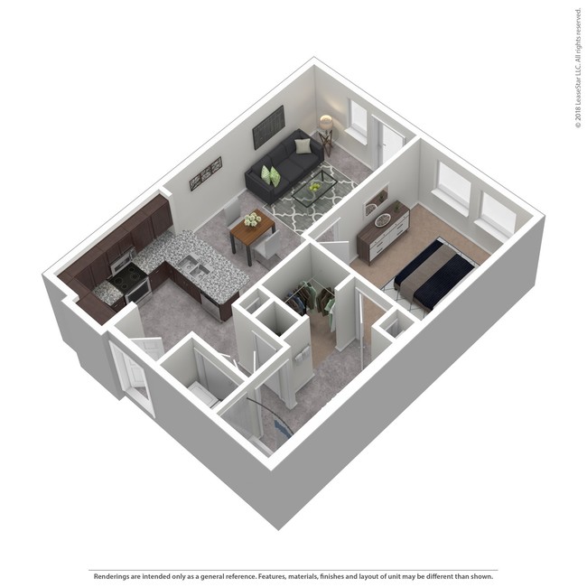 Floorplan - Cortland Oak Lawn