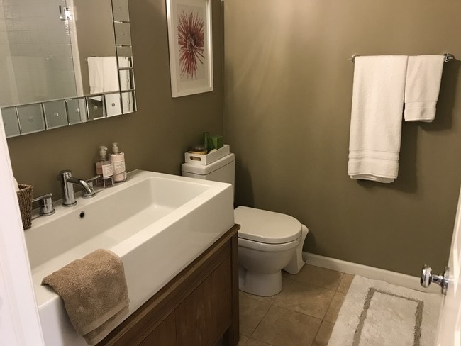 Upstairs guest bathroom - 2663 S Centinela Ave