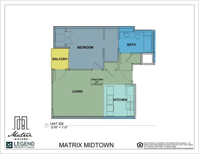 Floorplan - Matrix Midtown