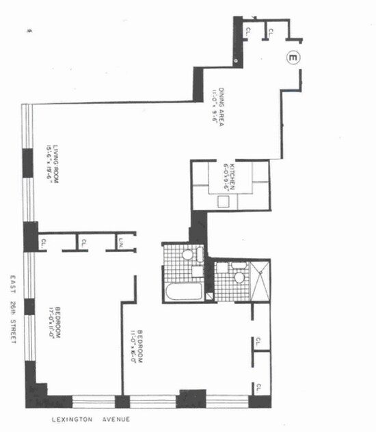 2BR/2BA - 88 Lexington Avenue
