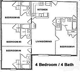 4BR/4BA - University Park