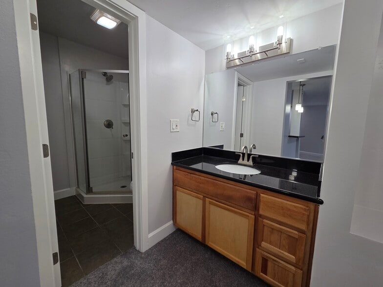 Bathroom sink area in Bathroom No. 1.. - 10982 Roebling Ave