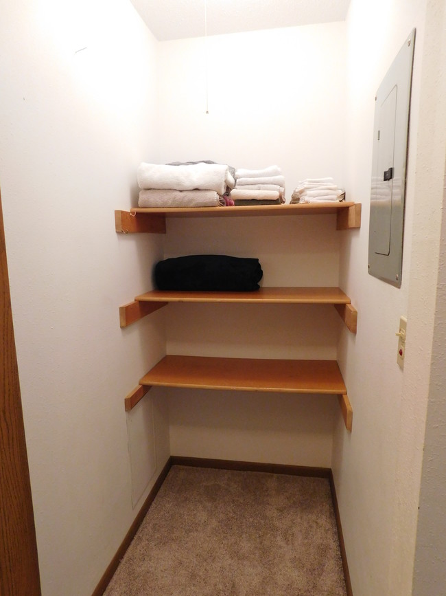 Lg w-in hall, linen, and coat closets! - 124 6th Ave