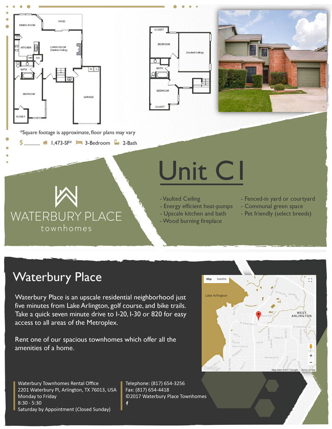 Floorplan - WATERBURY PLACE