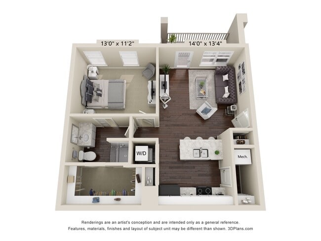 Floorplan - Northstar Flats