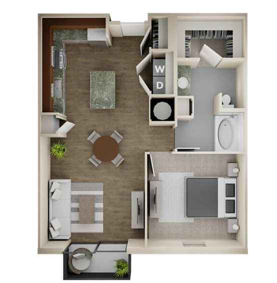 Floorplan - Lofts at City West