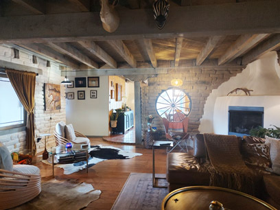 Living room with dining beyond - 11 Quail Meadow Rd