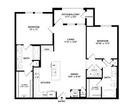 Floorplan - Hartwood at Spring Shadows