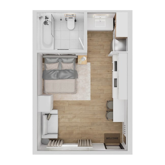 B-225 Floorplan - Oslo on 6th