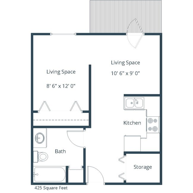 Floorplan - Ashbury Apartment Community