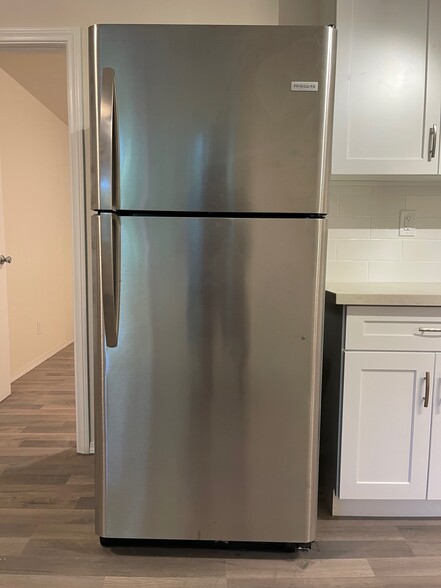 New refrigerator - 1861 Kirkby Rd