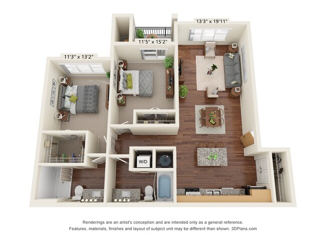 Floorplan - South Range Crossings