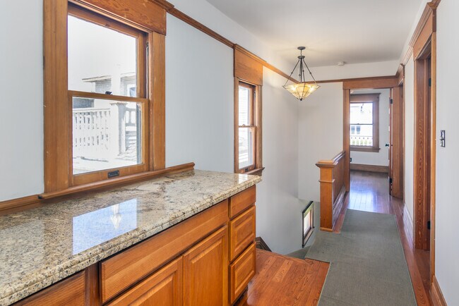 top of the stairs - 847 E Kensington Rd