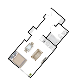 Floorplan - Minnie Flats