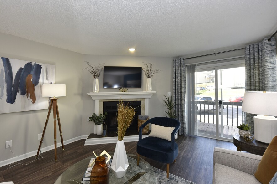 Living Room + Fireplace - Rosemont