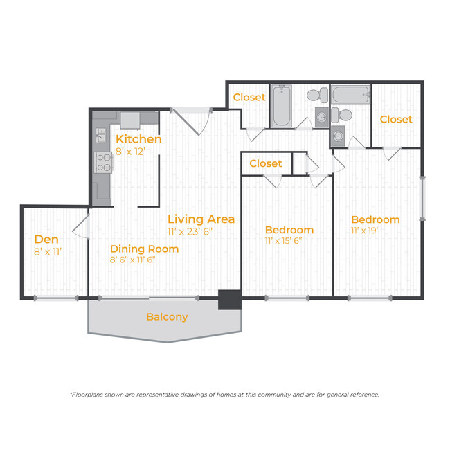 Floorplan - THE VANTAGE APARTMENTS