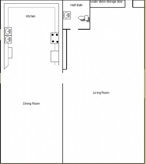 2BR/1.5BA Downstairs - Jade West Apartments