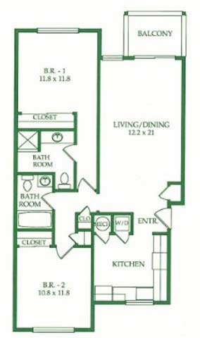 Floorplan - Crooked Oak at Loma Verde Preserve Apartment Homes