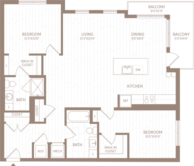 Floorplan - Revio Revere Beach