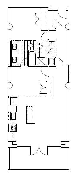 2BR/2BA - Chesapeake Lofts