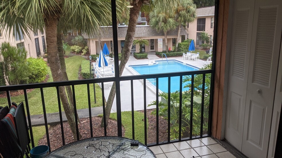 View from covered balcony - 100 Grand Blvd