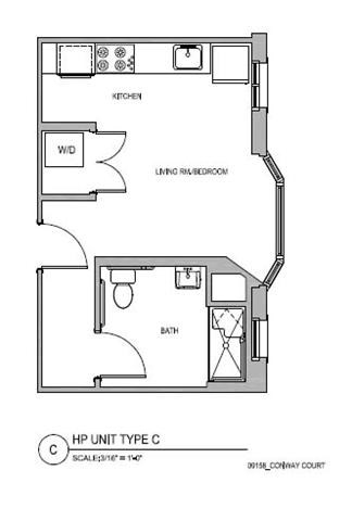 Floorplan - Conway Court Apartments