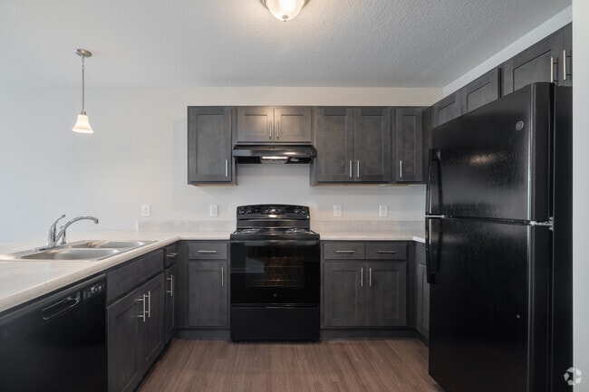 1BR, 1BA - 695SF - Kitchen - Roberts Station 55+ Community