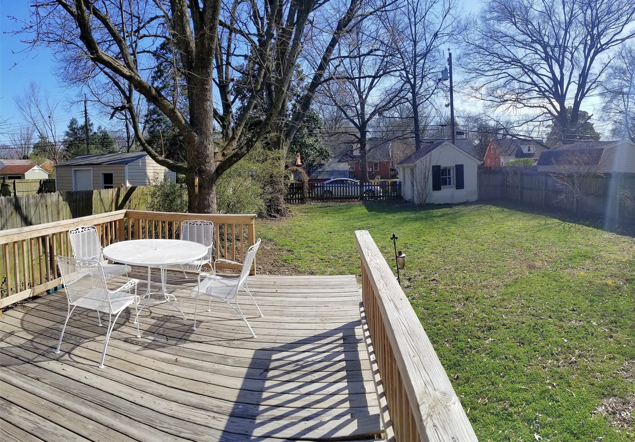 Back Porch / Back Yard - 1921 Wilmington Ave