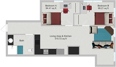 Floorplan - Northstar Dinkytown