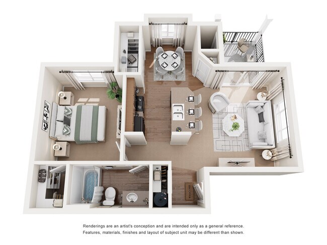 Floorplan - Copper Valley Apartments