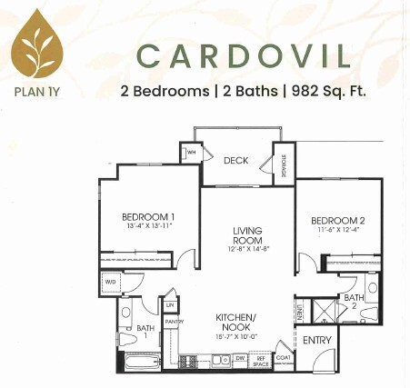 Floorplan - Oliva Apartments