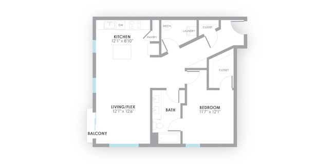 Floorplan - AMP Luxury Apartments