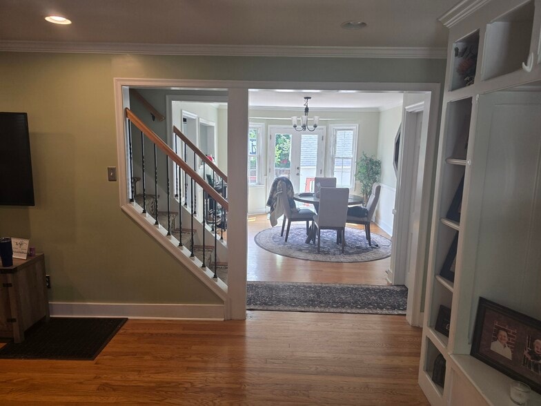 View from front door - 416 Fairlawn Rd