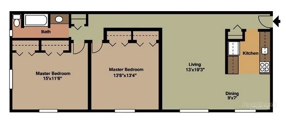 Floorplan - Royal Apartments