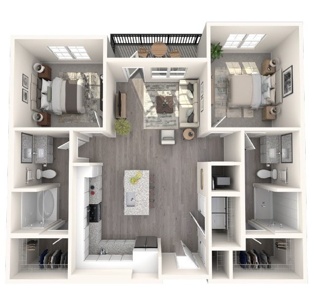 Floorplan - Populus Westside Apartments
