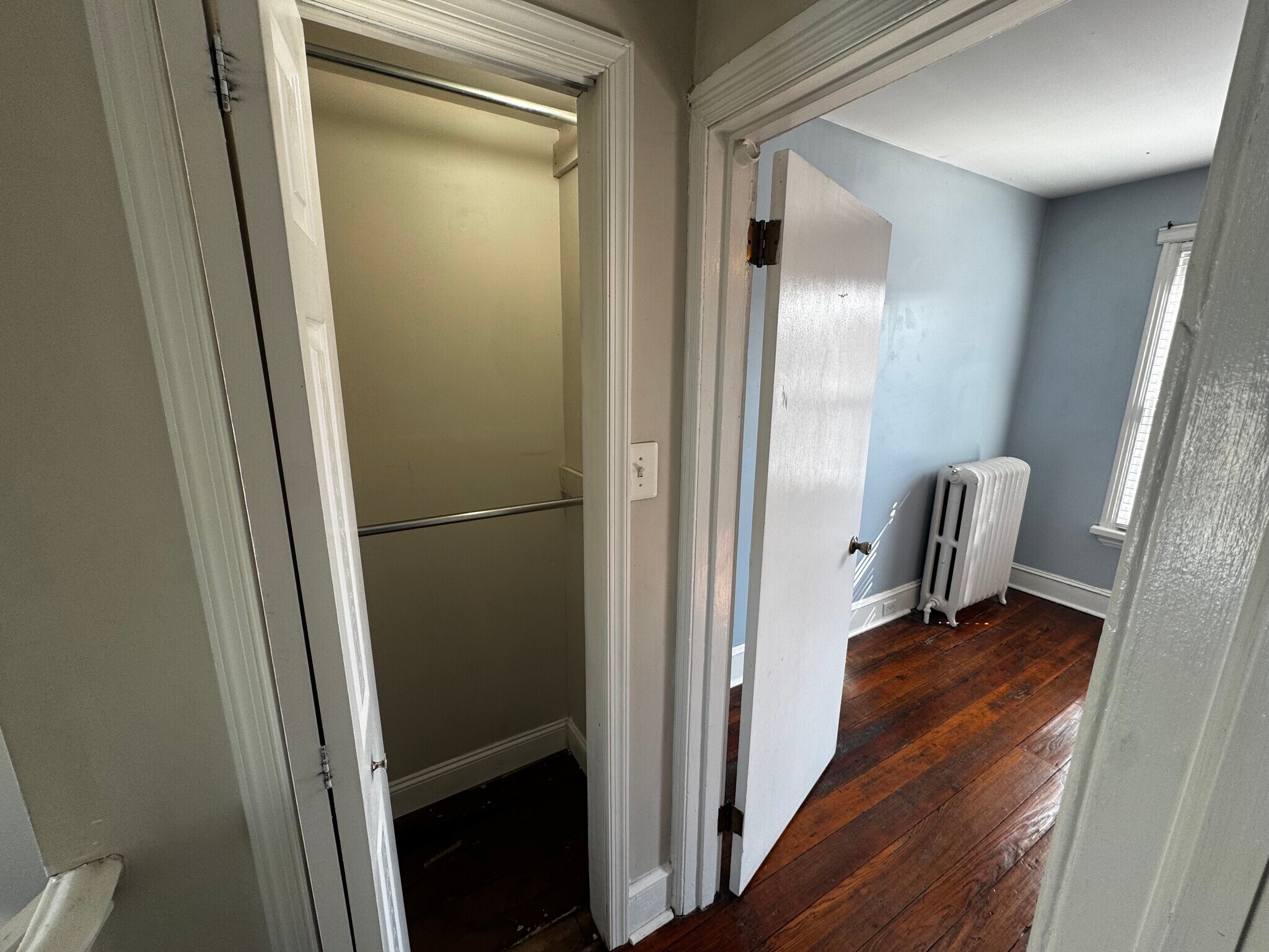 3rd Fl bedroom and closet view - 1518 S 13th St