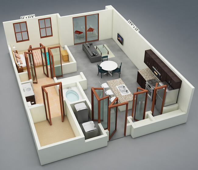 Floorplan - La Frontera Square