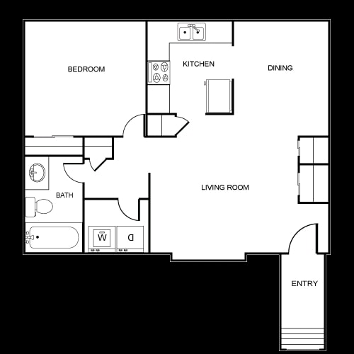 1BR/1BA - Morgan Woods