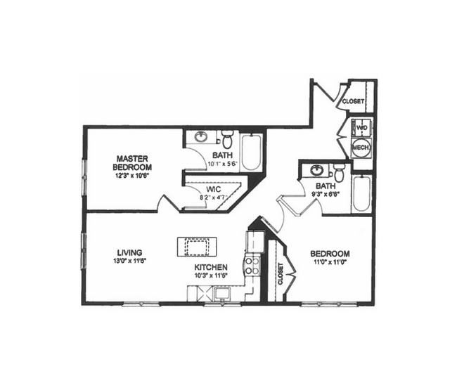 Floorplan - The Bixby